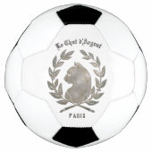 Le Chat d'Argent Paris Voetbal | Zilveren Kat (Voorkant)