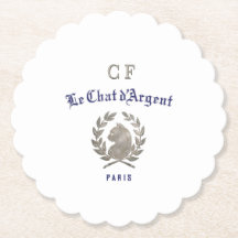 Le Chat d'Argent Parisian Bistrot Monogram