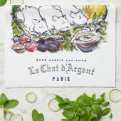 Le Chat d'Argent "Souris Provençale" Chef Theedoek (Gevouwen)