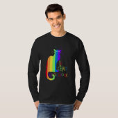 Le Chat Multicoloré T-shirt (Voorkant volledig)