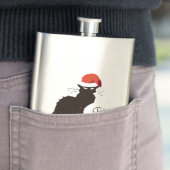 Le Chat Noel Kerstparodie Versleten Uitknip Flacon (Voorbeeld)