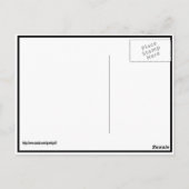 Le Chat Noir - Action De Grâces Briefkaart (Achterkant)