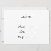 Le Chat Noir - Action de Grâces Kaart (Achterkant)