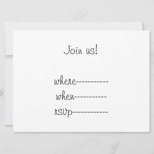 Le Chat Noir - Action de Grâces Kaart (Achterkant)