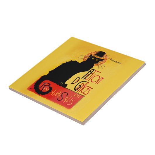 Le Chat Noir - Action de Grâces Tegeltje (Zijkant)