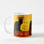 le chat noir, Art Nouveau Koffiemok (Links)