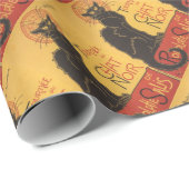 Le Chat Noir Art Print Cadeaupapier (Rol Hoek)
