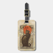 Le Chat Noir Bagagelabel (Voorkant verticaal)