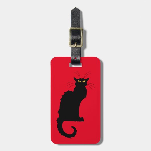 Le Chat Noir Bagagelabel (Voorkant verticaal)