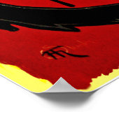 Le Chat Noir Black Cat Vintage Poster Print (Hoek)