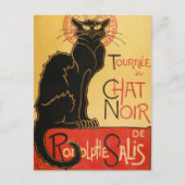 Le Chat Noir Briefkaart (Voorkant)
