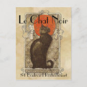 Le Chat Noir Briefkaart (Voorkant)