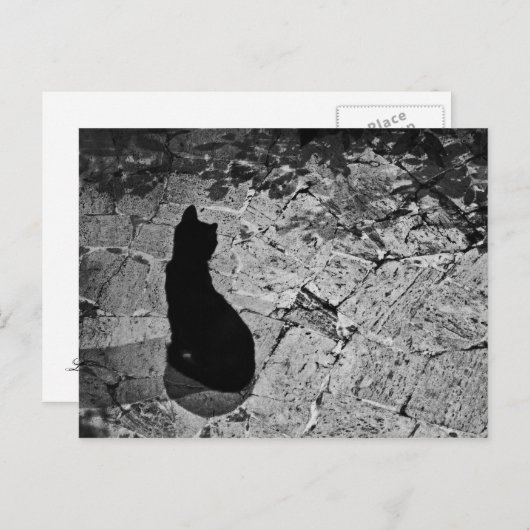 Le Chat Noir Briefkaart (Voorkant / Achterkant)