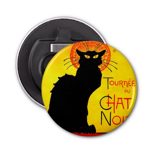 Le Chat Noir  Button Flesopener (Voorkant)