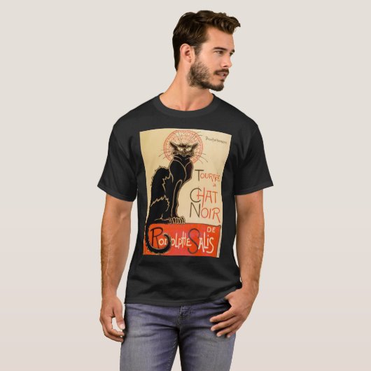 Le Chat Noir  Classic T-Shirt (Voorkant volledig)