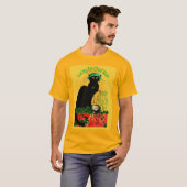 Le Chat Noir Clover St. Patrick's Day T-shirt (Voorkant volledig)