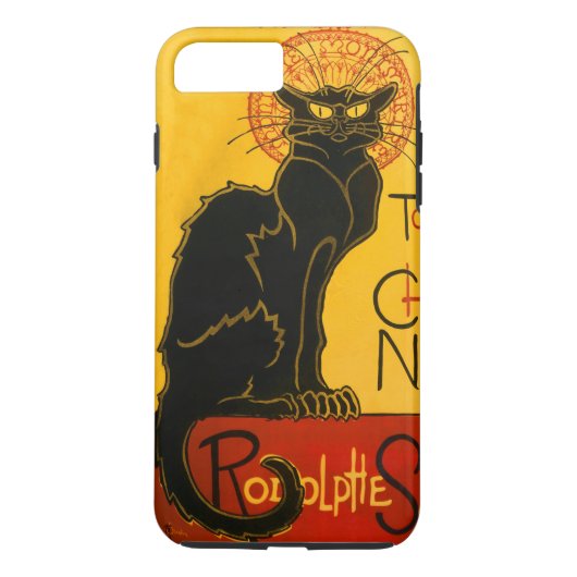 Le Chat Noir de Black Cat Art  Case-Mate iPhone Case (Achterkant)