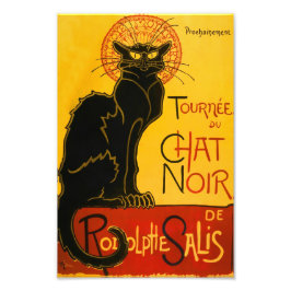 Le Chat Noir de Black Cat Art  Foto Afdruk