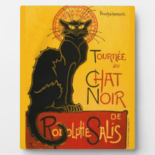 Le Chat Noir de Black Cat Art  Fotoplaat