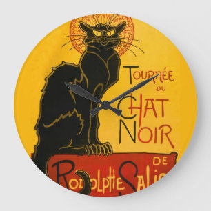 Le Chat Noir de Black Cat Art  Grote Klok