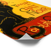 Le Chat Noir de Black Cat Art  Poster (Hoek)