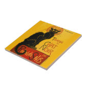 Le Chat Noir de Black Cat Art  Tegeltje (Zijkant)