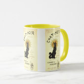 Le Chat Noir de zwarte kat Mok (Voorkant rechts)