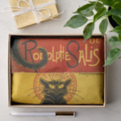 Le Chat Noir de zwarte kat Tissuepapier (Geschenk)