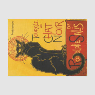 Le Chat Noir de zwarte kat Tissuepapier
