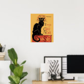 Le Chat Noir door Steinlen Poster (Thuiskantoor)