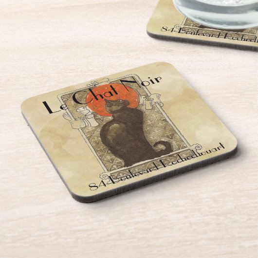 Le Chat Noir Drankjes Onderzetter (Linkerzijde)