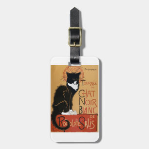 Le Chat Noir et Blanc Bagagelabel