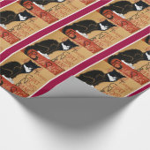 Le Chat Noir et Blanc Cadeaupapier (Hoek)