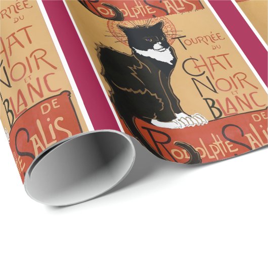 Le Chat Noir et Blanc Cadeaupapier (Rol Hoek)