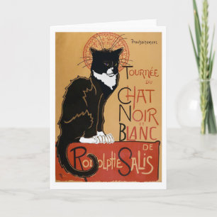 Le Chat Noir et Blanc Kaart