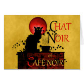 Le Chat Noir et Café Noir (Voorkant Horizontaal)