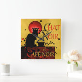 Le Chat Noir et Café Noir Vierkante Klok (Huis)