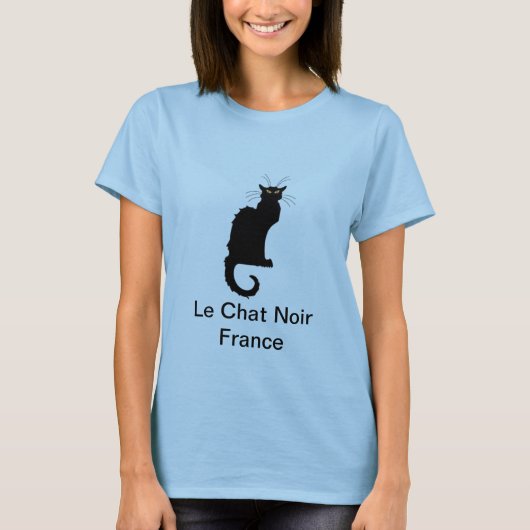 Le Chat Noir France Womens' T-shirt (Voorkant)