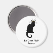 Le Chat Noir Frankrijk magneet (Voorkant / Achterkant)