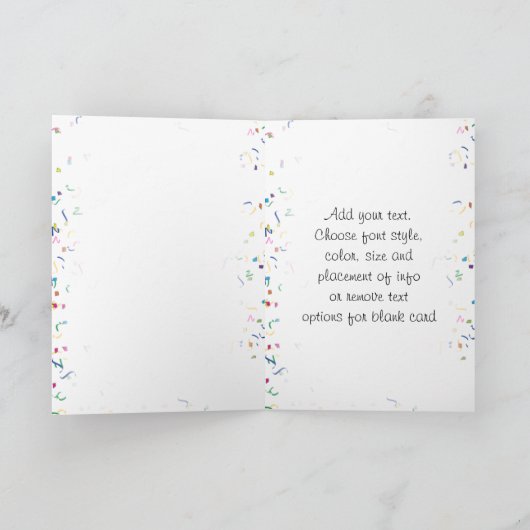 Le Chat Noir Gelukkige Verjaardag Kaart (Binnen)