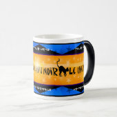 Le Chat Noir (gepersonaliseerde magische Mok) Mok (Voorkant rechts)