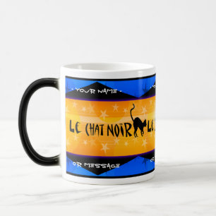 Le Chat Noir (gepersonaliseerde magische Mok) Mok