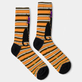 Le Chat Noir Halloween Heks Sokken (Rechts)