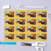 Le Chat Noir - Halloween Witch Cat Tissuepapier (Craft)