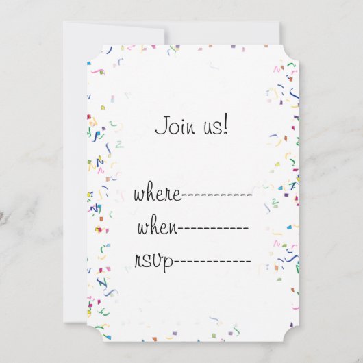 Le Chat Noir - Happy Birthday Greetings Kaart (Achterkant)