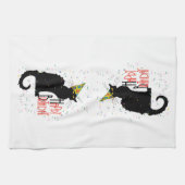 Le Chat Noir - HAPPY BIRTHDAY! Theedoek (Horizontaal)