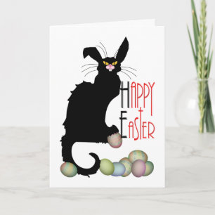 Le Chat Noir - Happy Easter Feestdagen Kaart