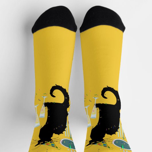 Le Chat Noir Happy New Year Party Sokken (Top)