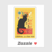 Le Chat Noir Happy New Year Party Sticker (Vel)