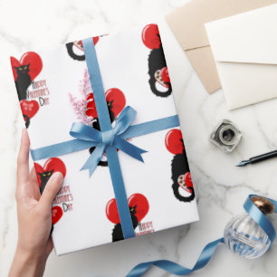 Le Chat Noir Hart Snoepgoed Valentijnsdag  Cadeaupapier